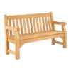 Robalt Outdoor Park Wooden 5ft Seating Bench In Natural