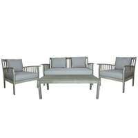 FSC® Certified Acacia White Washed Lounge Set