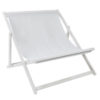 Charles Bentley FSC® Certified Eucalyptus White Washed Double Deck Chair