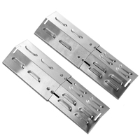 Adjustable Gas BBQ Flame Tamer – Twin Pack